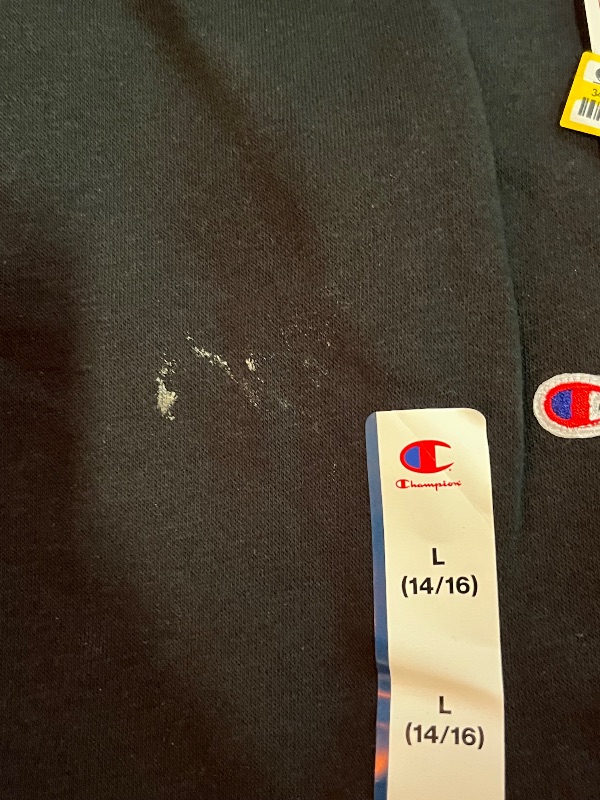 Photo 1 of (L) Champion Kids' Signature Fleece Jogger Pants - Black L ( Mark On Pants)