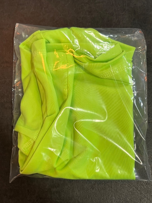 Photo 1 of (12M) Baby Boys' Short Sleeve Rash Guard Top - Cat & Jack™ Lime Green 12M: UPF 50+, Recycled Polyester, Fit