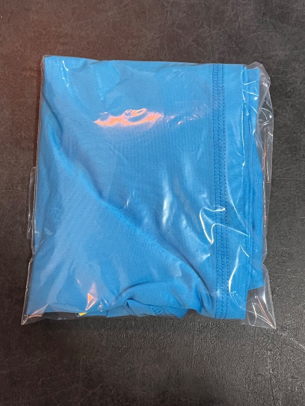 Photo 1 of (5T) Toddler Long Sleeve Solid Rash Guard Top - Cat & Jack™ Blue 5T: UPF 50+ Swimwear, Recycled Polyester, Machine Washable
