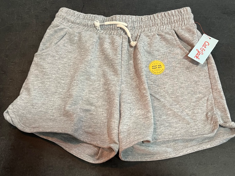 Photo 1 of (XXL) Girls' Pull-on Knit Shorts - Cat & Jack Heather Gray XXL