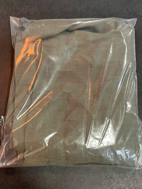 Photo 1 of Size 10 Women's High-Rise Flat-Front Chino Shorts - a New Day™ Green 10: Lightweight Twill, Back Elastic, 5" Inseam
