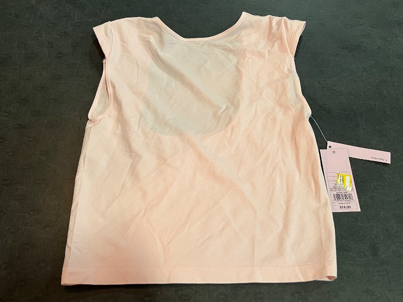 Photo 1 of (M) Women's Cap Sleeve Seamless Jersey T-Shirt - Wild Fable™ Light Pink M: Lightweight Nylon-Spandex Pullover, Casual Fit