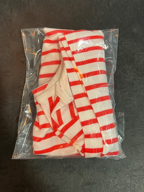 Photo 1 of (4T) Toddler Girls' Striped Short Sleeve Dress - Cat & Jack™ Red 4T
