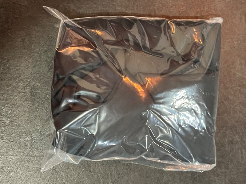 Photo 1 of (M) Women's Short Sleeve V-Neck Blouse - a New Day™ Black M: Relaxed Fit, Satin, Front Button Down