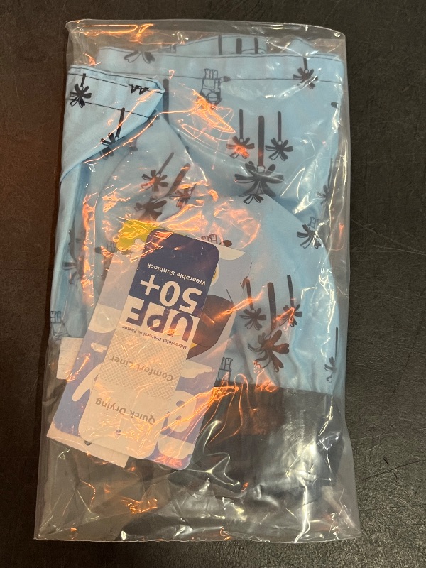 Photo 1 of 2T Toddler Boys' Bluey Swim Shorts - Blue 2T: Polyester Microfiber, Tagless, Mid Rise, Front Drawstring, UPF 50+ Protection