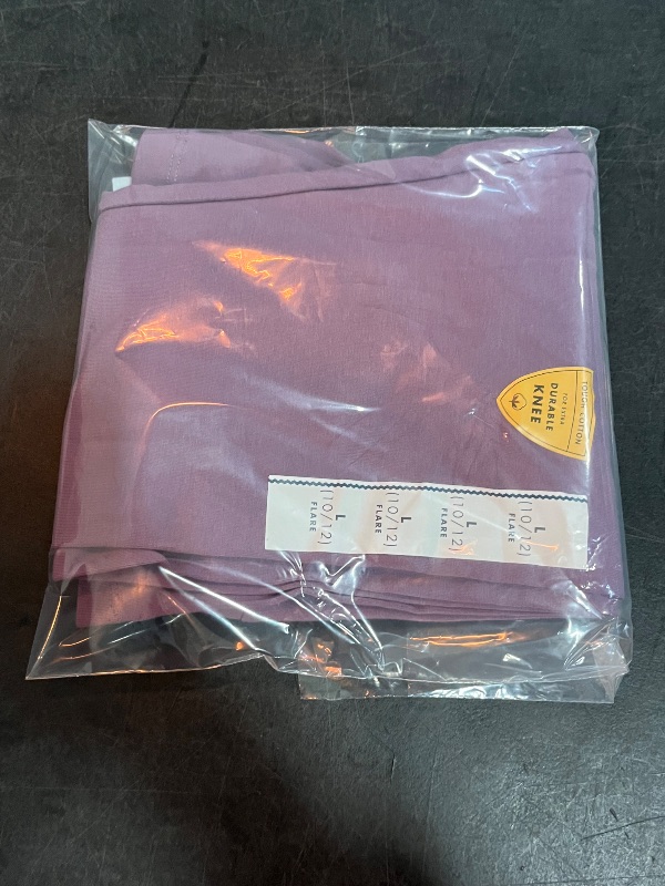 Photo 1 of (L) Girls' Flare Leggings - Cat & Jack™ Plum Purple L
