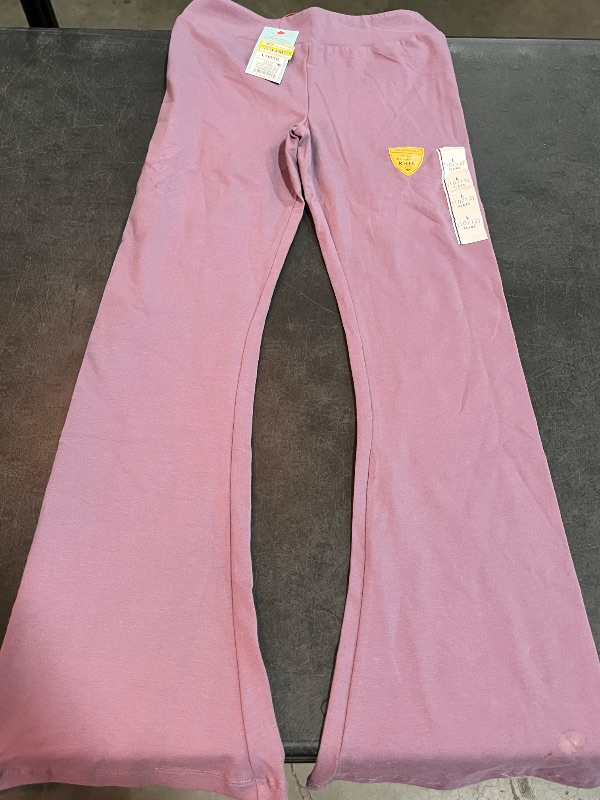 Photo 1 of (L) Girls' Flare Leggings - Cat & Jack™ Plum Purple L
