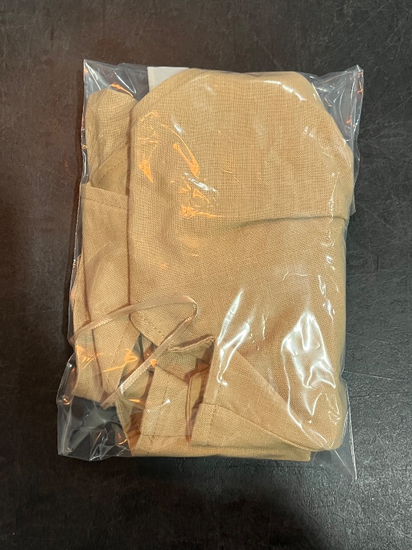 Photo 1 of (XS) Women's Ruffle Sleeve Woven Halter Top - a New Day™ Tan XS