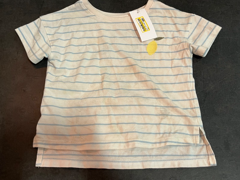 Photo 1 of 3T Girls Toddler Stripped Lemon T Shirt 