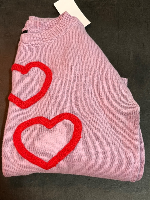 Photo 1 of (L) Girls Kids XO Valentines Sweater 