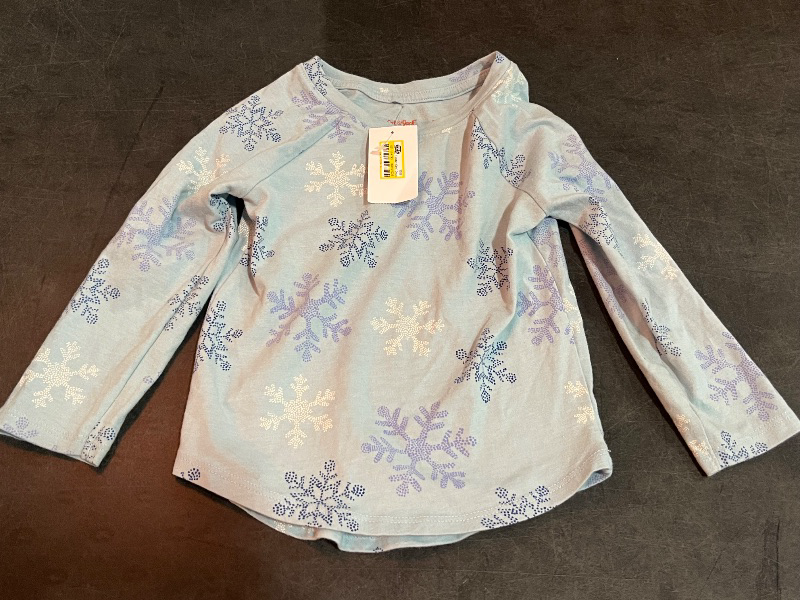 Photo 1 of 3T Girls Kids Snowy Long Sleeve