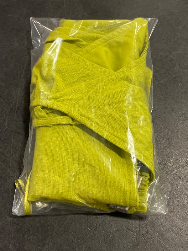 Photo 1 of (S) Women's Ruffle Sleeve Woven Halter Top - a New Day™ Lime Green S
