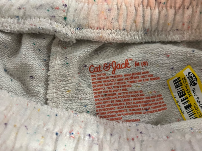 Photo 1 of M(8) Girls Kids Dotted Shorts Knitted