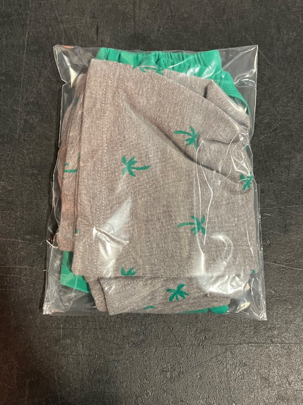Photo 1 of 0-3M Baby Boys' Top & Bottom Set - Cat & Jack™ Green/Gray 0-3M