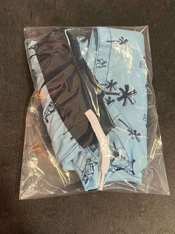 Photo 1 of 2T Toddler Boys' Bluey Swim Shorts - Blue 2T: Polyester Microfiber, Tagless, Mid Rise, Front Drawstring, UPF 50+ Protection