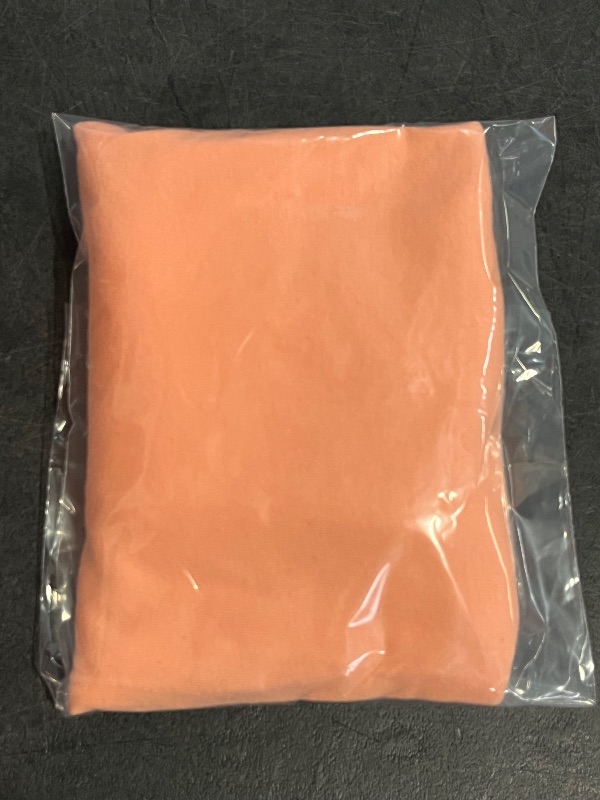 Photo 1 of 4T Toddler Girls' Long Sleeve Solid T-Shirt - Cat & Jack™ Peach Orange 4T