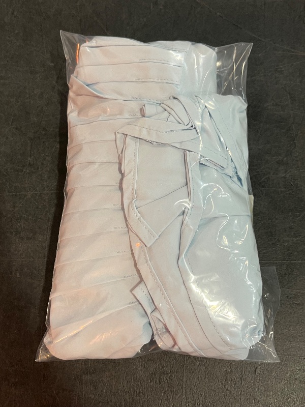 Photo 1 of (XS) Women's High-Rise Woven Pleated Skort 15.75" - All in Motion™ Sky Blue XS: Recycled Polyester, Built-in Shorts, UPF 50+
