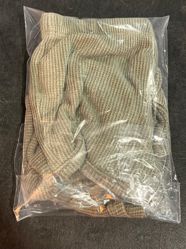 Photo 1 of (0-3M) Baby Waffle Top & Bottom Set - Cat & Jack™ Green 0-3M