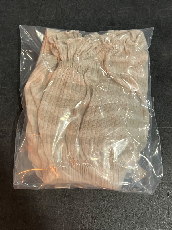 Photo 1 of (0-3M) Baby Girls' Ruffle Set - Cat & Jack™ Beige 0-3M