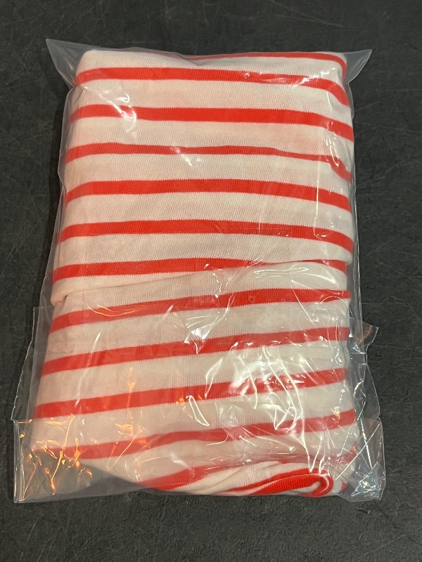 Photo 1 of 4T Toddler Girls' Striped Short Sleeve Dress - Cat & Jack™ Red 4T