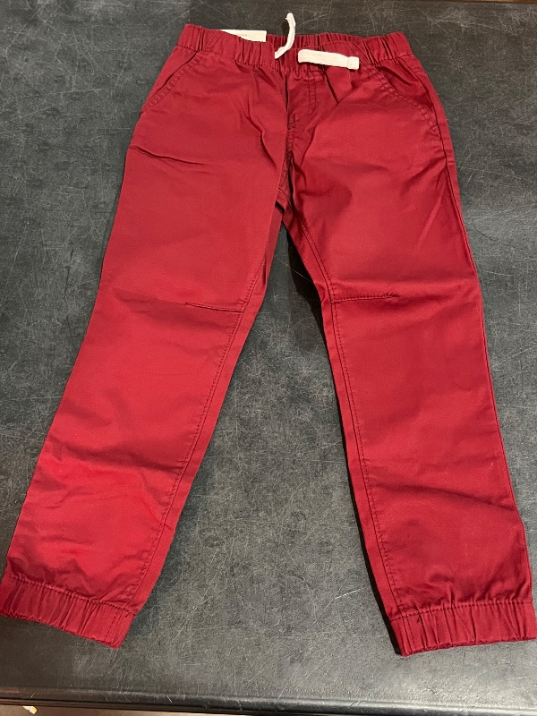 Photo 1 of 5T Toddler Boys' Woven Table Jogger Pants - Cat & Jack™ Maroon 5T