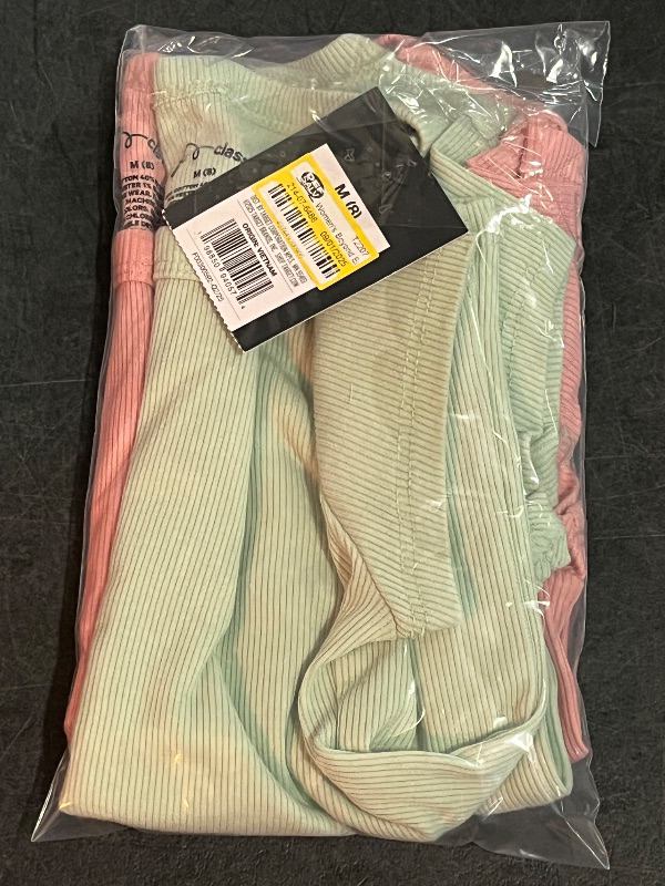 Photo 1 of M(8) Girls' Short Sleeve Ribbed T-Shirt 2Pk - Art Class™ Green, Pink