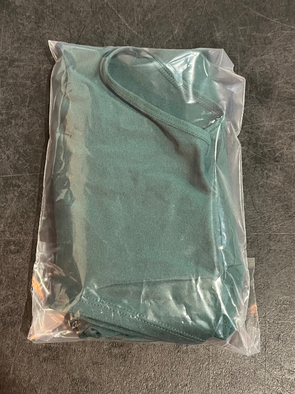 Photo 1 of (XL) Women's Cap Sleeve Seamless Jersey T-Shirt - Wild Fable™ Dark Teal Green XL: Lightweight Nylon-Spandex Pullover,