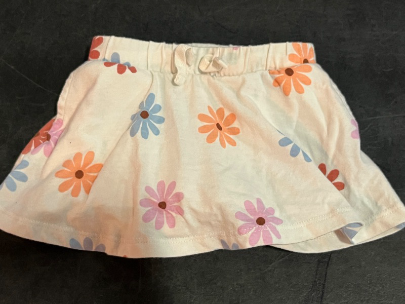 Photo 1 of (12M) Girls Flower Skort