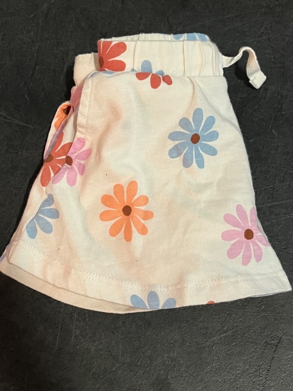 Photo 1 of (12M) Girls Flower Skort