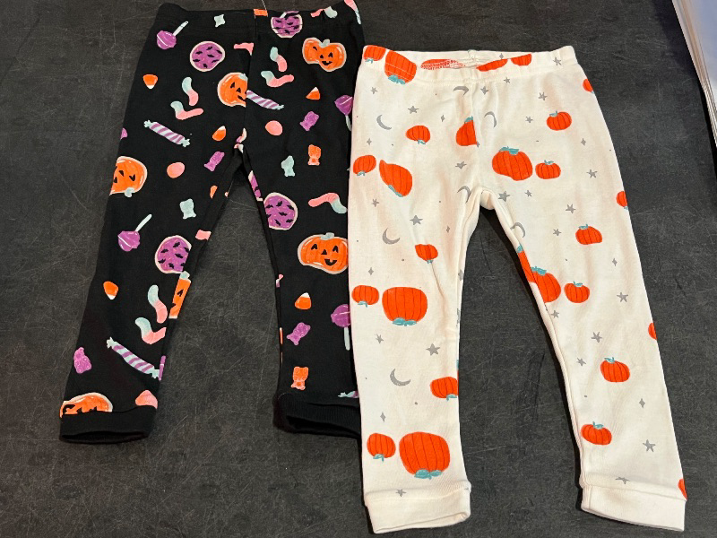 Photo 1 of (12M) 2pk Halloween and Fall Leggings 