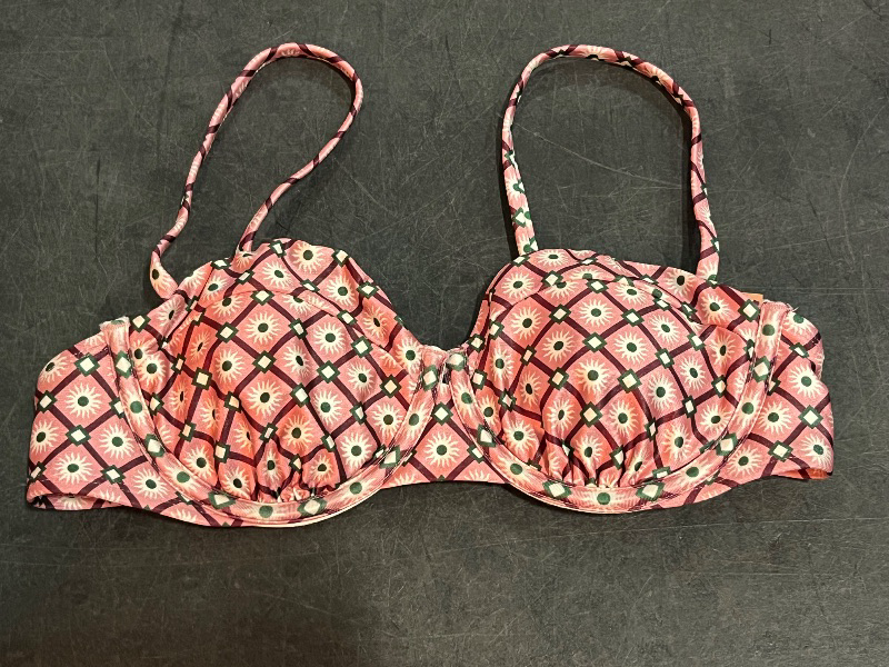Photo 1 of 34B Women's Geo Print Balconette Underwire Bikini Top - Shade & Shore™ Multi 34B
