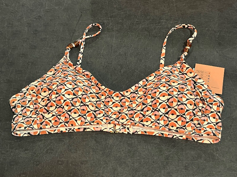 Photo 1 of (XL) Women's Geo Print Beaded Bralette Bikini Top - Shade & Shore™ Multi XL