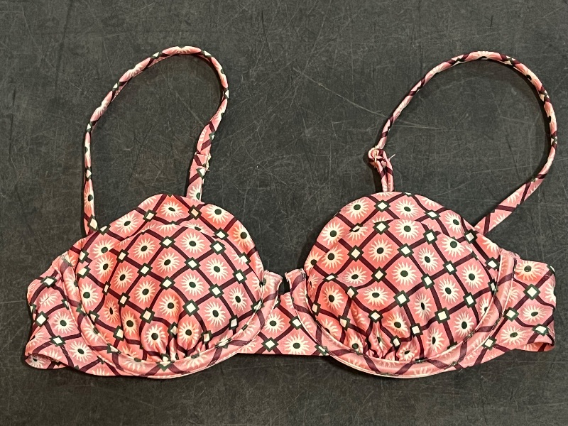 Photo 1 of 32B Women's Geo Print Balconette Underwire Bikini Top - Shade & Shore™ Multi 32B