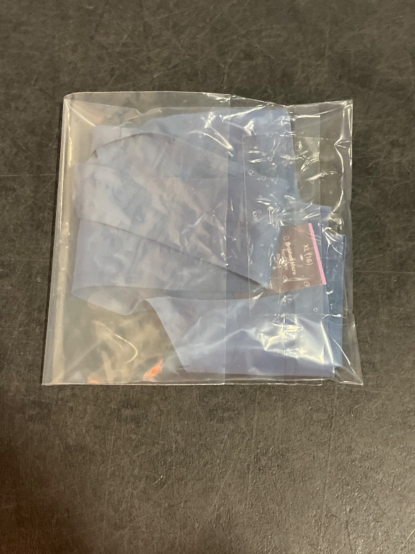 Photo 1 of (XL) Women's Luxury Collection Micro Bonded Invisible Edge Thong Underwear - Auden™ Blue Willow XL: Midweight Jersey, Cotton Gusset, Low Rise