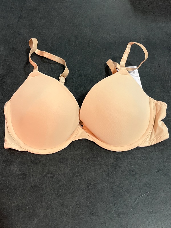 Photo 1 of 32C Women's Lightly Lined Demi T-Shirt Bra - Auden™ Soft Beige 32C: Underwire, Adjustable Straps, Hand Wash