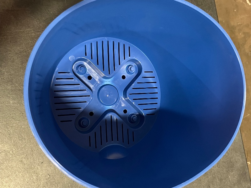 Photo 1 of Self-Watering Plastic Indoor Outdoor Planter Pot Blue 12"x12" - Room Essentials™
