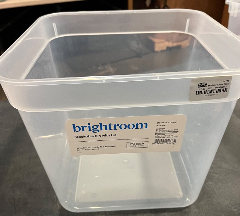 Photo 1 of *Missing Lids * Modular Clear Storage Large - Brightroom™ with Lids