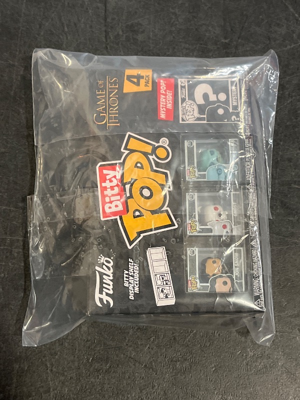 Photo 1 of Funko Pop Bitty: Game of Thrones - Jon Snow, Ghost, White Walker, & Mystery Chase Figure - (Styles May Vary) and A Surprise Mystery Mini Figure - 0.9 Inch (2.2 Cm) Collectable - Gift Idea
