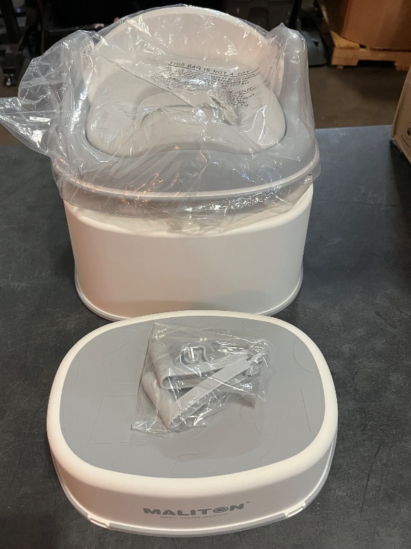 Photo 1 of Maliton Baby Potty Training Seat with Step Stool, Toddler Toilet Seat for Boys Girls, Anti-Slip Toddler Stool for Bathroom, Kitchen, Toilet Potty Training Set(One Potty Seat+Two Step Stool for Kids)