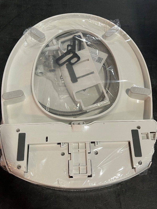 Photo 1 of Brondell Bidet Toilet Seat Non-Electric Swash Seat, Fits Round Toilets, White – Dual Nozzle System, Ambient Water Temperature – Bidet with Easy Installation