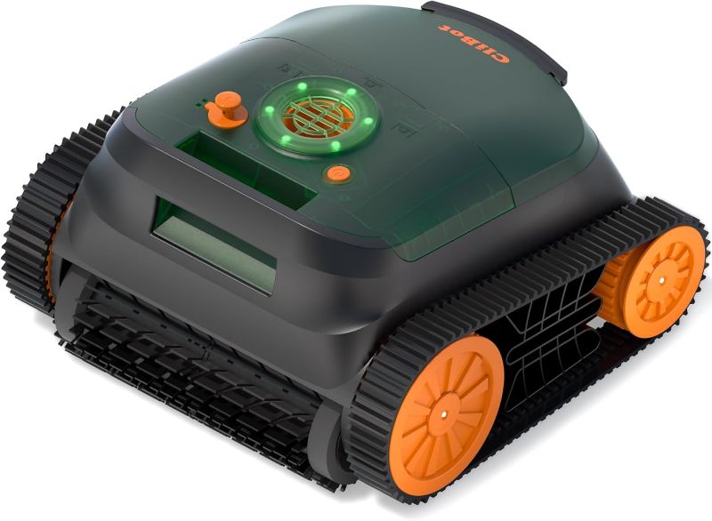 Photo 1 of (2025 Upgrade) CliBot Robotic Pool Cleaner with 210 Mins Runtime, Smart Navigation, Triple Brushless Motors, Automatic Pool Vacuum Robot with Wall & Waterline Cleaning Function for Inground Pools