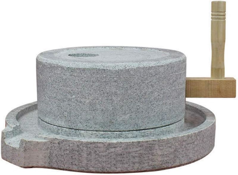 Photo 1 of Missing Wood Part **
Natural Granite Handmade Stone Mill/Grinder (Small)