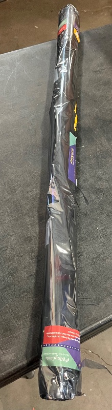 Photo 1 of 38" Dia 1.5mm Thick Round Plastic Tablecloth Clear Furniture Table Protector Water Heat Dust Resistant Table Cover PVC Vinyl Round Glass Coffee Dining Banquet Buffet Tabletop Protective Mat