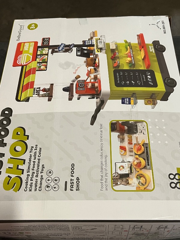 Photo 1 of Fast Food Truck Toy Set for Toddlers