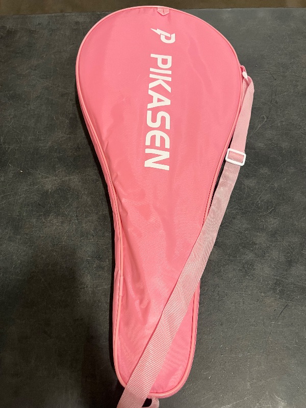 Photo 1 of 17" Kids Tennis Racket Best Starter Kit for Kids Age 4 and Under with Shoulder Strap Bag and Mini Tennis Racket Toddler Tennis Raquet