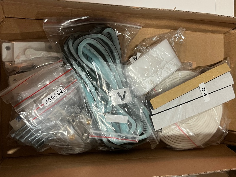 Photo 1 of Large Dog Door for Sliding Glass Door, Openable Doggy Door for Sliding Glass Doors, All-Metal Framed, Adjustable Height 91 7/16" to 96" - Large Tall