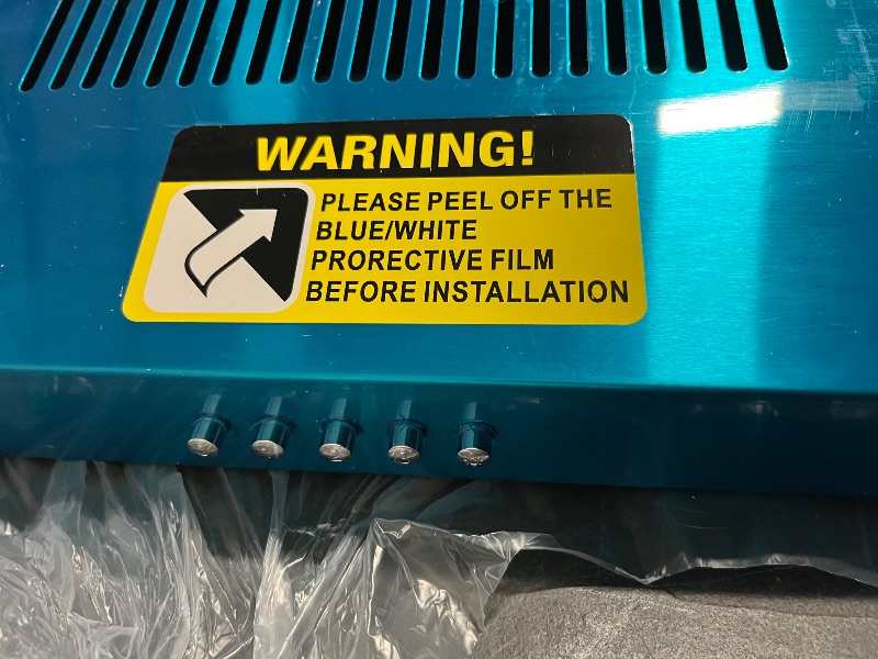 Photo 1 of FIREGAS 36 Inch Under Cabinet Range Hood, Ducted/Ductless Convertible Kitchen Vent Hood with 3-Speed Exhaust Fan, 300 CFM, LED Lights, Stainless Steel Stove Hood for Kitchen