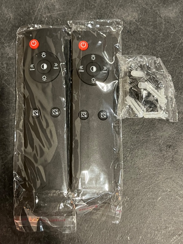 Photo 1 of NIORSUN 24 Inch Battery Operated Wall Sconce Set of 2,Black Minimalist Rechargeable LED Wall Lights with Remote, 10 Colors Dimmable Wireless Wall Lamp for Living Room Bedroom Hallway
