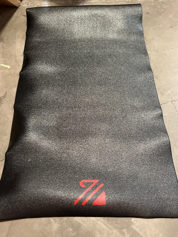 Photo 1 of BUCKLOS Treadmill Mat Compatable with Peloton Bike and Spin Stationary Bike and Recumbent Bike - Upgrade Thickness 6mm Non-Slip, for Bike Trainer Protect Hardwood Floor Concrete Carpet Exercise Equipment