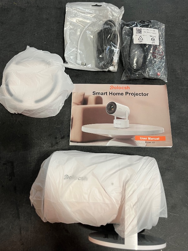 Photo 1 of Mini Projector with Wifi and Bluetooth 210°Rotatable Portable Smart Projector Built-in Android TV 11.0 1080P Support Short Throw Outdoor Auto Keystone 150'' Screen Home Theater Projector for Phone/PC
